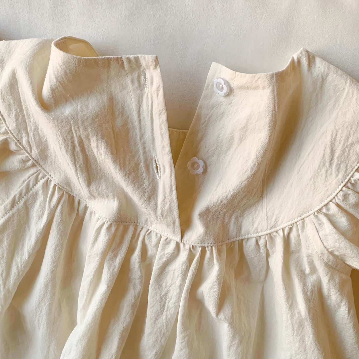 Summer Baby Kids Girls Sleeveless Little Boat Embroidery Pattern Dress