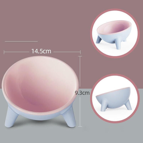 Stylish Paws Nordic Color Pet Feeding Bowl With Stand