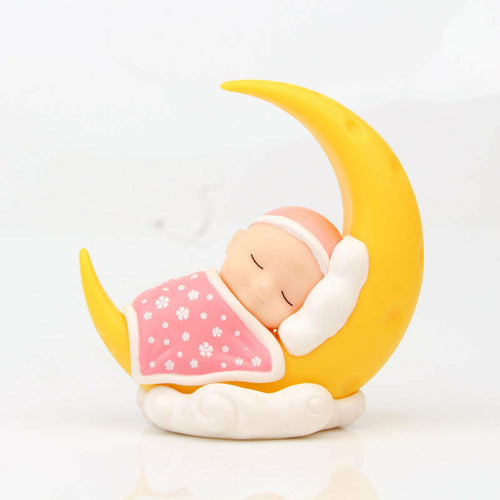 Micro-view Moon Cover Quilt Sleeping Baby Handmade