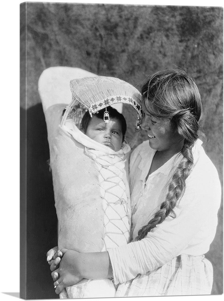 Achomawi Mother And Child 1923