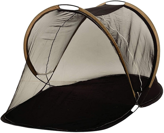 KUNKUN Polyester Mosquito Zip Net for Single Bed Size 7 Feet Color
