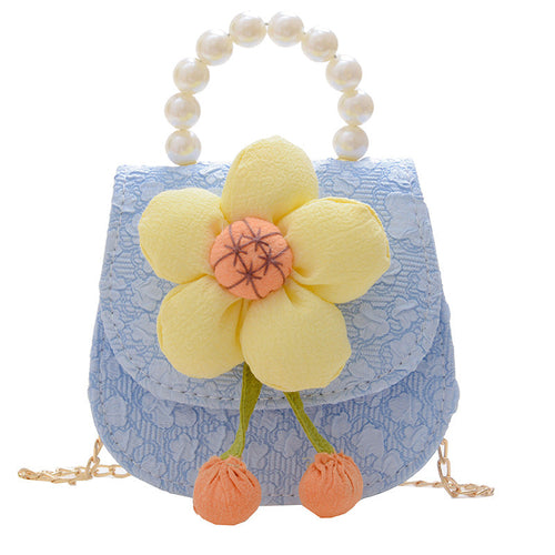 Children Girl Floral Pattern Cute Crossbody Bags